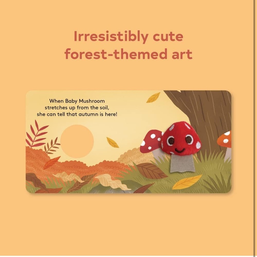 Baby Mushroom: Finger Puppet Book (Little Finger Puppet), NWOT - Picture 3 of 9